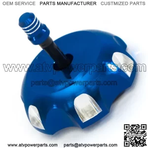 Yamaha 700 80 50  Billet Gas Cap     Blue   402 T6 L For: More than one vehicle