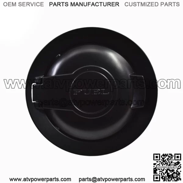 Vapor Edition Matte Black Fuel Gas Door For 2008-2019 Dodge Challenger 68250120A - Image 2