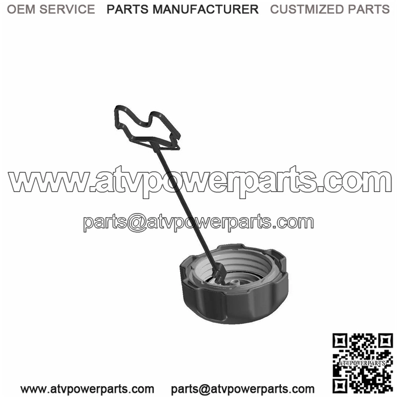 Polaris Tank Cap Tether, Diesel,  OEM Part 2522124, Qty 1