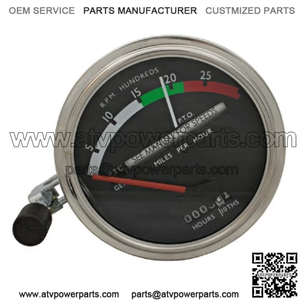 New Tachometer Fits John Deere 3010, 4000 AR50402, AR50406, RE206855