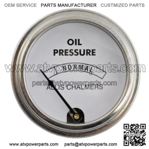 OIL PRESSURE GAUGE 70207834V Fits Allis Chalmers B, IB, C, G, WC, WD, WF