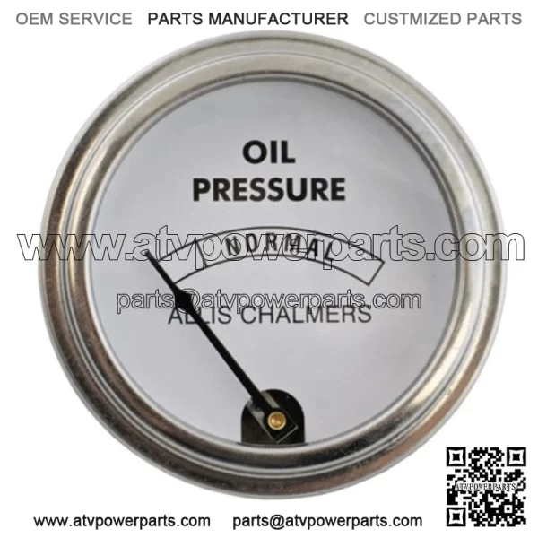OIL PRESSURE GAUGE 70207834V Fits Allis Chalmers B, IB, C, G, WC, WD, WF