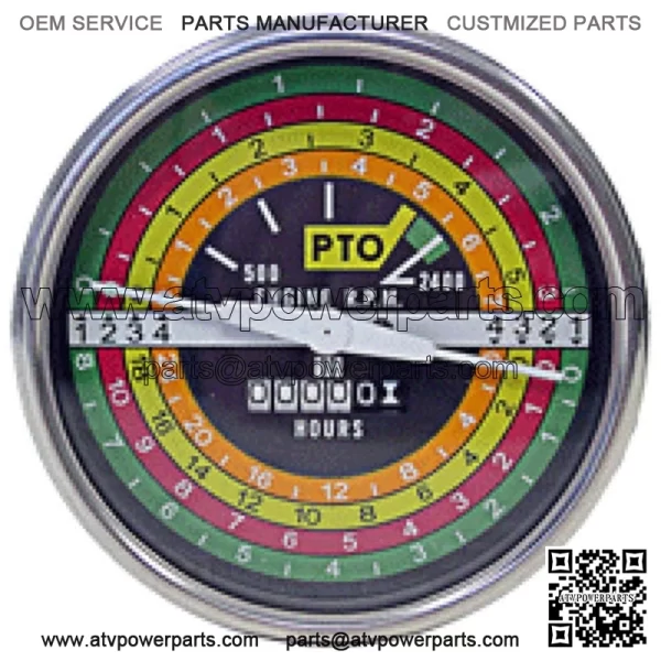 388588R91 Tachometer Fits FARMALL IH 706 806 1206 2806 21206 66748C1 Gas/Di
