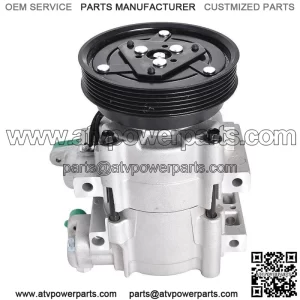 A/C AC COMPRESSOR W/CLUTCH For 2001-2004 2005 2006 Hyundai Santa Fe 2.7L V6