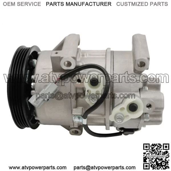 A/C Compressor With Clutch For 2007 2008 -2012 Toyota Yaris L4 1.5L 8831052481 - Image 2