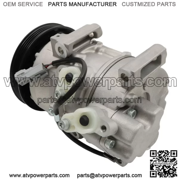 A/C Compressor With Clutch For 2007 2008 -2012 Toyota Yaris L4 1.5L 8831052481 - Image 3