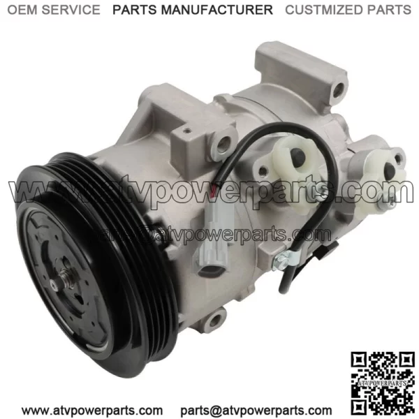 A/C Compressor With Clutch For 2007 2008 -2012 Toyota Yaris L4 1.5L 8831052481 - Image 4