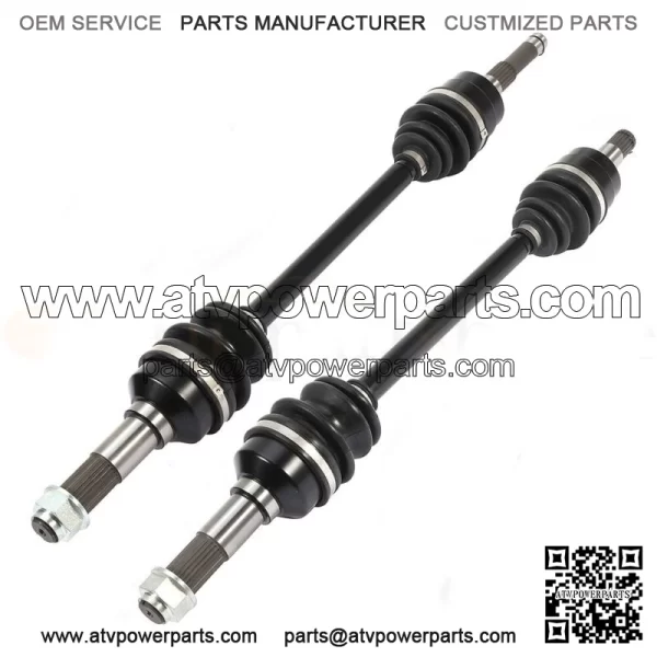 2x Front Right Left CV Joint Axles For 04-07 Yamaha Rhino 660 06-09 Rhino 450 (Fits: Yamaha Rhino 660)