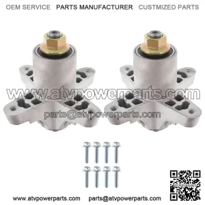 For MTD Cubcadet Troybilt 918-0142 618-0142 918-0138 618-0138 2 Spindle Assembly