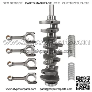 Engine Crankshaft Connecting Rod For 2011-2020 Hyundai Sonata Fe Kia Optima 2.4L