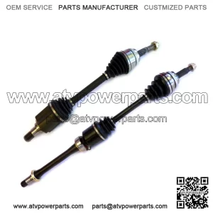 2 Front CV Axles Shafts With Warranty Fit 2005-2001 RAV4 FWD, 2010-2005 Scion TC (For: Toyota)