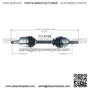 CV Axle Shaft TO-8168 Fits For Toyota Tacoma GX470 Front Left or Right (For: Toyota)