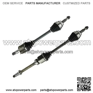 Pair Front CV Axle Shaft for 2004 05 2006 2007 2008 2009 2010 Toyota Sienna 2WD (For: Toyota)