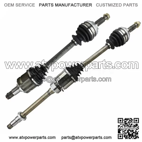 Pair Front CV Axle Shaft For 1997-2000 2001 Toyota Camry Solara 3.0L Auto Trans. (For: Toyota) - Image 2