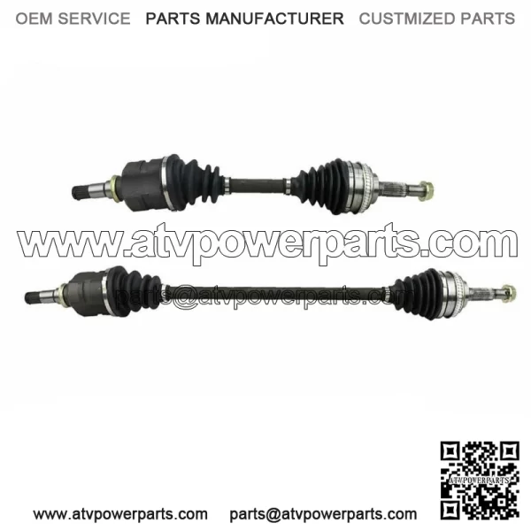 2PC Front CV Axle Shaft for 1993-2000 2001 2002 Toyota Corolla Chevy Prizm 2WD (For: Toyota)