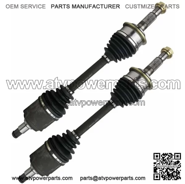Pair Front CV Axle Shaft for 4WD 2000-2003 2004 2005 2006 Toyota Tundra Sequoia (For: Toyota) - Image 2