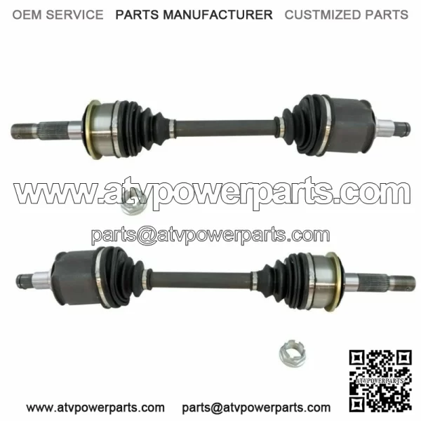 New Front CV Axle Shaft Assembly LH RH Set For 2000-07 Toyota Sequoia Tundra (For: Toyota) - Image 3