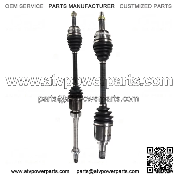 CV Axle Shaft Front Left & Right Set for Toyota Camry Solara 2.4L 4 Cyl (For: Toyota)