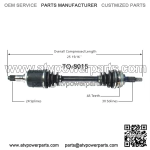 TO-8015 CV Axle Shaft (For: Toyota)