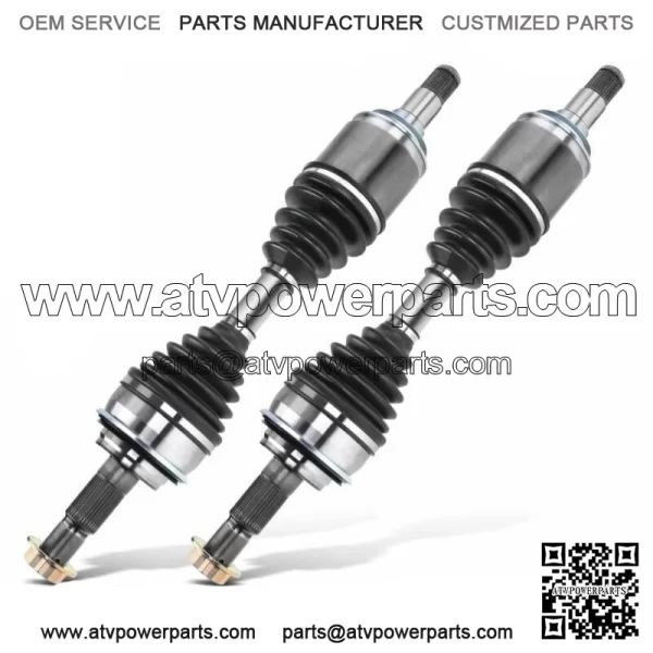 2x Front Left & Right CV Axle Shaft for Lexus LX570 Toyota Land Cruiser V8 5.7L (For: Toyota)