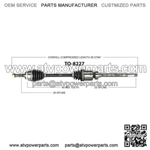 AWD For 2003 - 2005 2006 Toyota Matrix Pontiac Vibe Front Right CV Axle Shaft CA (For: Toyota)