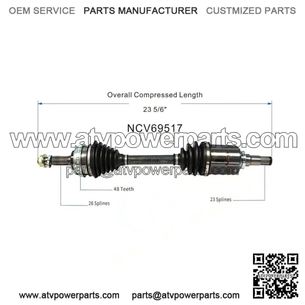 CV Axle Shaft Front Left Side fit for Toyota Corolla Prizm 1.6L 1.8L 1993-2002 (For: Toyota) - Image 2