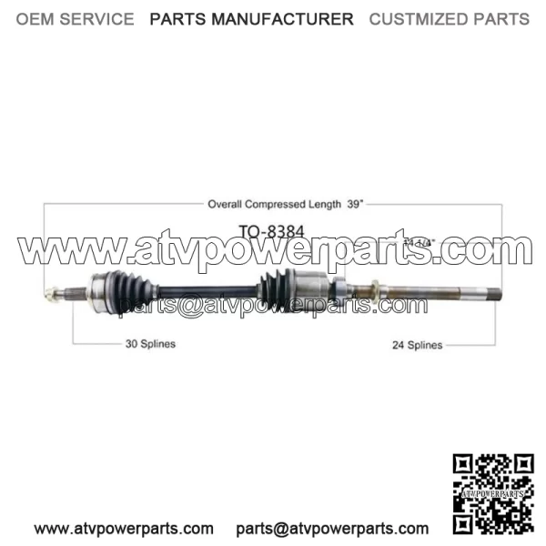 1X Front Right CV Axle Joint Shaft For 2013-2018 Toyota RAV4 (For: Toyota)