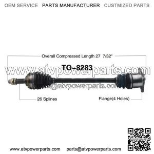 TO-8283 CV Axle Shaft (For: Toyota)