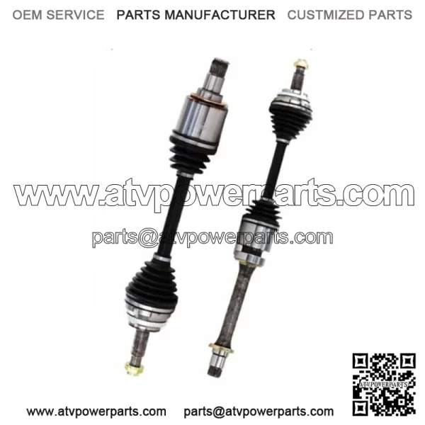 New OE Front CV Axles For 2001-2005 Toyota Rav4 2WD W/ ABS(For: Toyota)