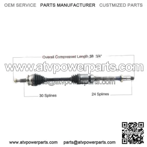 TO-8271 CV Axle Shaft for Constant Velocity pr (For: Toyota)