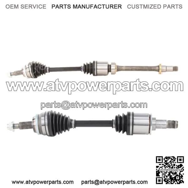 CV Axle Shaft 2x fits from 2006 to 2007 Toyota Highlander (For: Toyota)