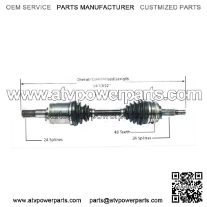 TO-8167 CV Axle Shaft for Constant Velocity vv (For: Toyota)
