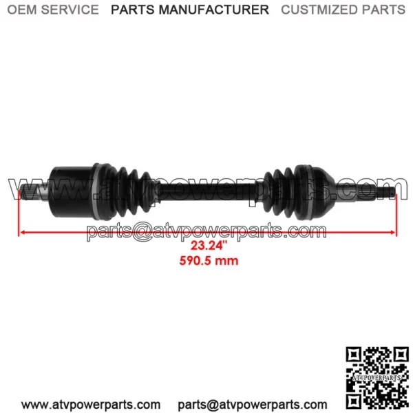 Rear Left And Right CV Joint Axles for Can-Am Outlander 400 4X4 2009-2012 - Image 2