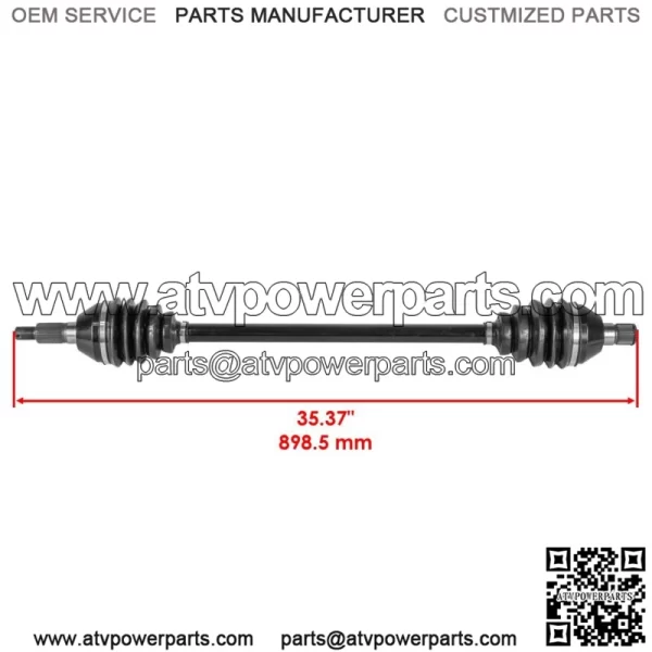Rear Left Or Right CV Joint Axle For Can-Am Maverick X3 Max Turbo RR XRS 2020-24 - Image 2