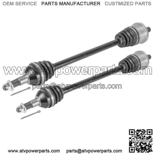 Rear Right And Left CV Joint Axles for Can-Am Maverick Max 1000R 4X4 2014 2015
