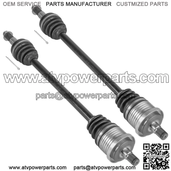 Rear Right And Left CV Joint Axles for Can-Am Maverick Max 1000R 4X4 2014 2015 - Image 4