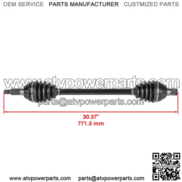 705502154 Rear CV Joint Axles For Can-Am Maverick X3 Left And Right - Image 2