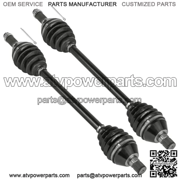 705502154 Rear CV Joint Axles For Can-Am Maverick X3 Left And Right - Image 4