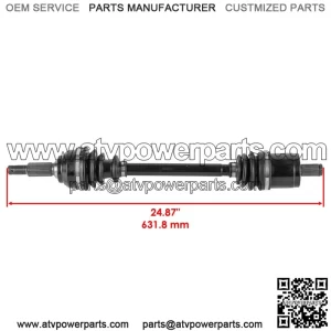 Front Right CV Axle For John Deere 4X2 4X4 HPX (Gas) (040001 - 090000)