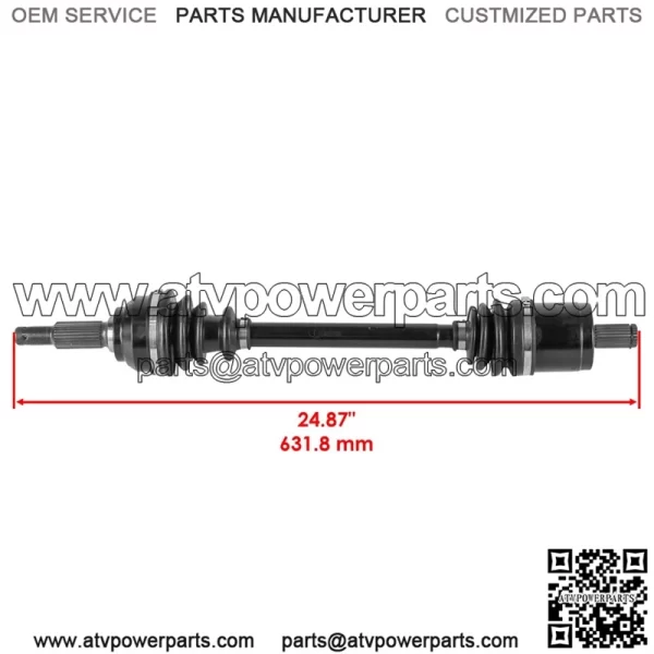 Front Right CV Axle For John Deere 4X2 4X4 HPX (Gas) (040001 - 090000)