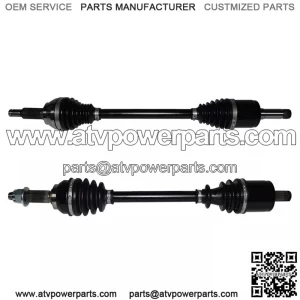 For John Deere Gator HPX 4x4 Pair of GSP CV Axle Assemblies Drive Axle Kit GAP