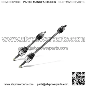 2X Front Left & Right Cv Axle Assembly L4 2.4L Auto 495003Q300 66-3720 663720 495013Q350 66-3721 495013Q360 663721