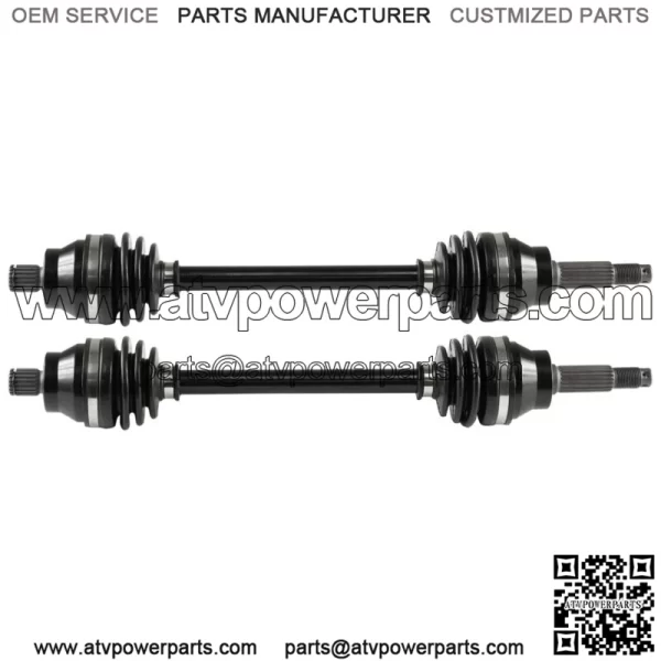 Rear Right And Left CV Joint Axles for Polaris Hawkeye 300 2X4 4X4 2006-2011 (For: Polaris) - Image 5