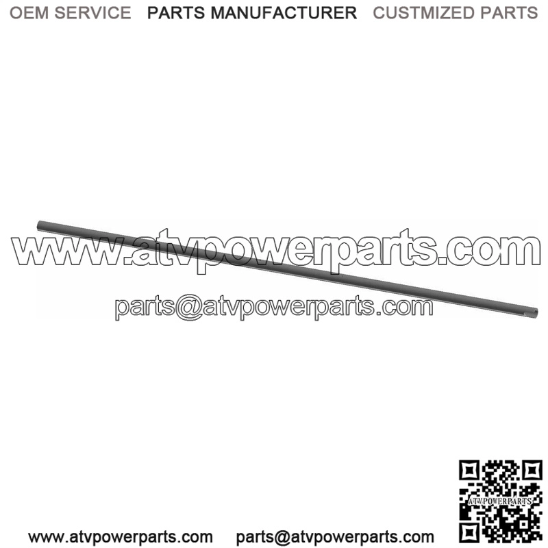 Polaris Ranger Tailgate Pivot Tube, Black,  OEM Part 5337426-329, Qty 1