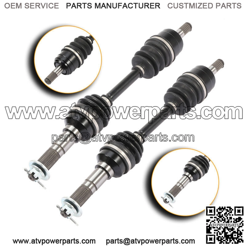 2* Front Left Right For 1999-2001 Yamaha Big Bear 400 Big Bear 350 CV Axle Shaft (For: Yamaha)