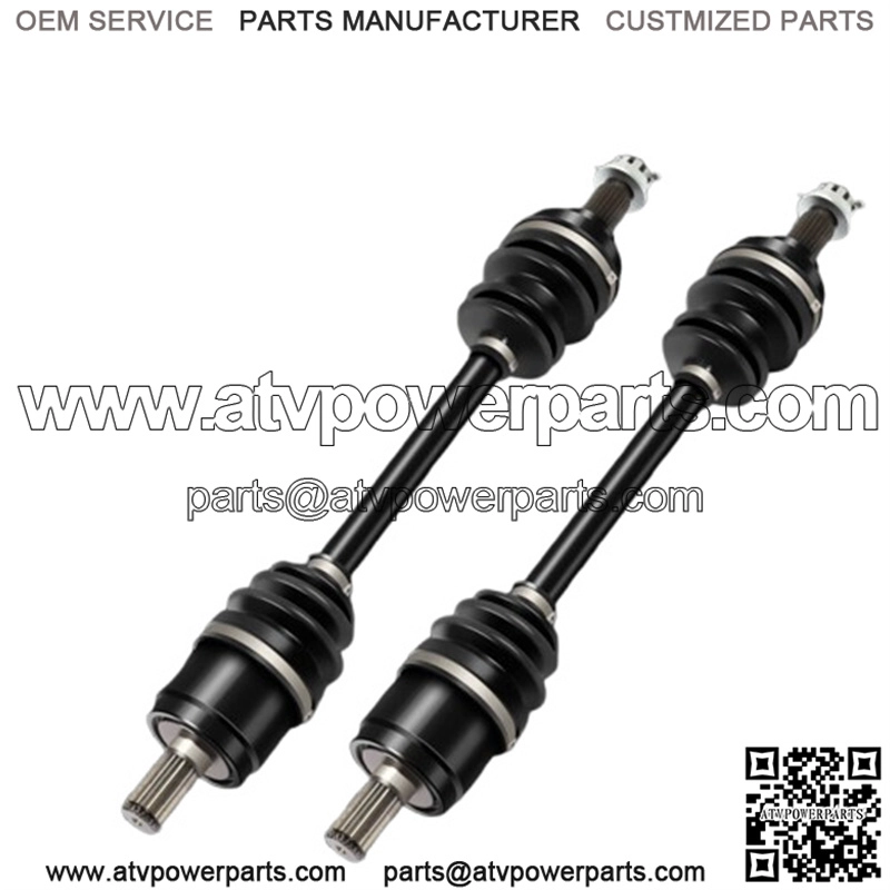 For 15-17 Honda Rancher 420 4x4 Pair Driver & Passenger Rear Half Shaft CV Axles (For: Honda)
