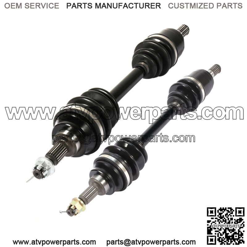 For Honda Foreman 500 TRX500FM 2005-2013 Pair Front Left Right CV Axle Shaft (For: Honda)