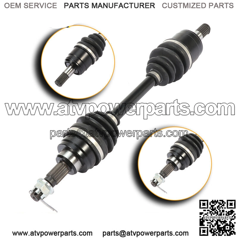 For 2000-2005 Honda Rancher 350 TRX350FE Front Left Right CV Axle Shaft 1Pcs (For: Honda)