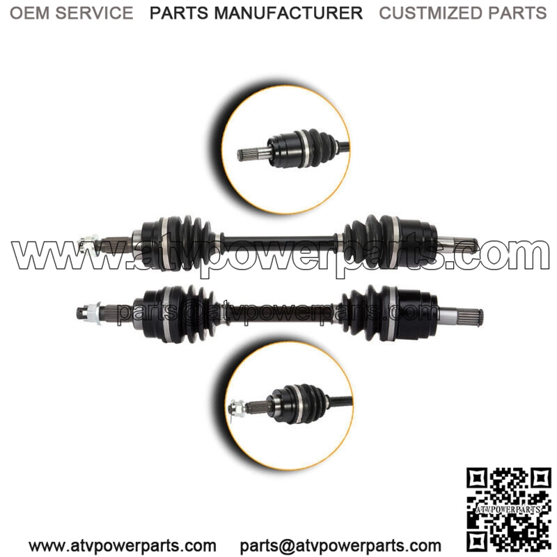 Front Left Right CV Axle Shafts For Honda TRX Foreman 500 Rincon 680 2005-2009 (For: Honda)