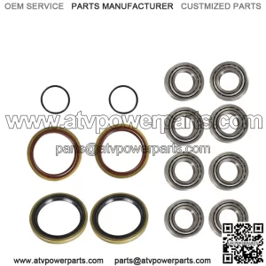 For Polaris Sportsman Scrambler 335 400 500 Front Wheel Hub Strut Bearing Seals